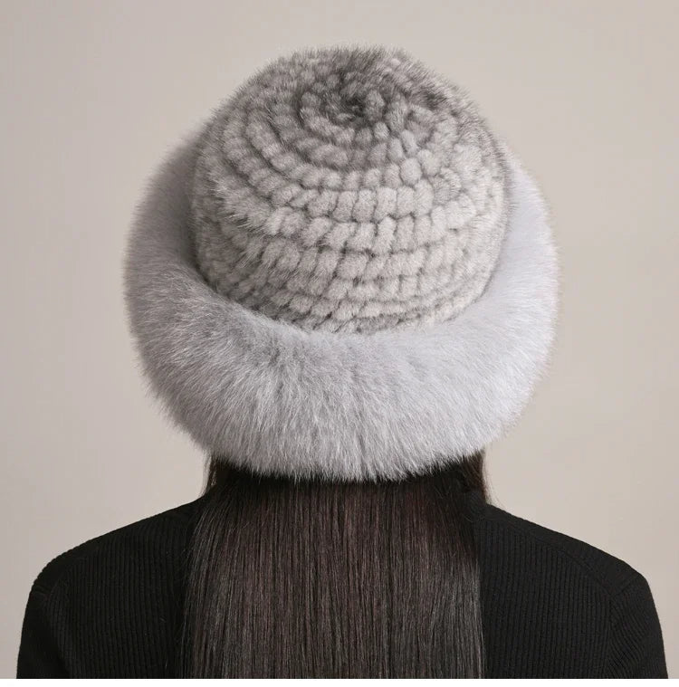 Valentina Mink Fur Hat | Aurora
