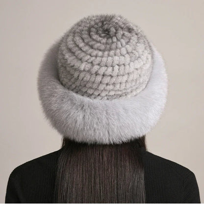 Valentina Mink Fur Hat | Aurora