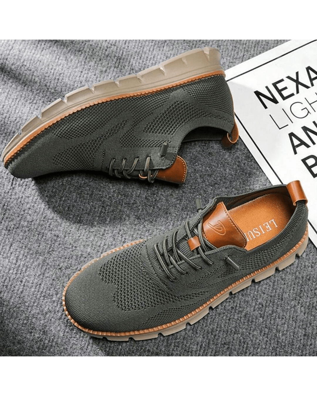Tristan | Men's Lightweight Lace Up Casual Sneakers