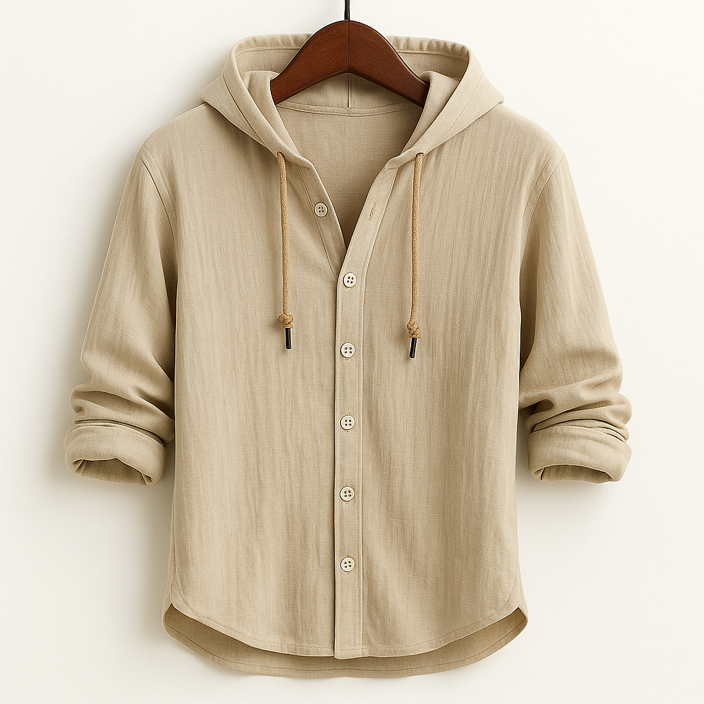 Casual hooded everyday shirt for men | Emerson