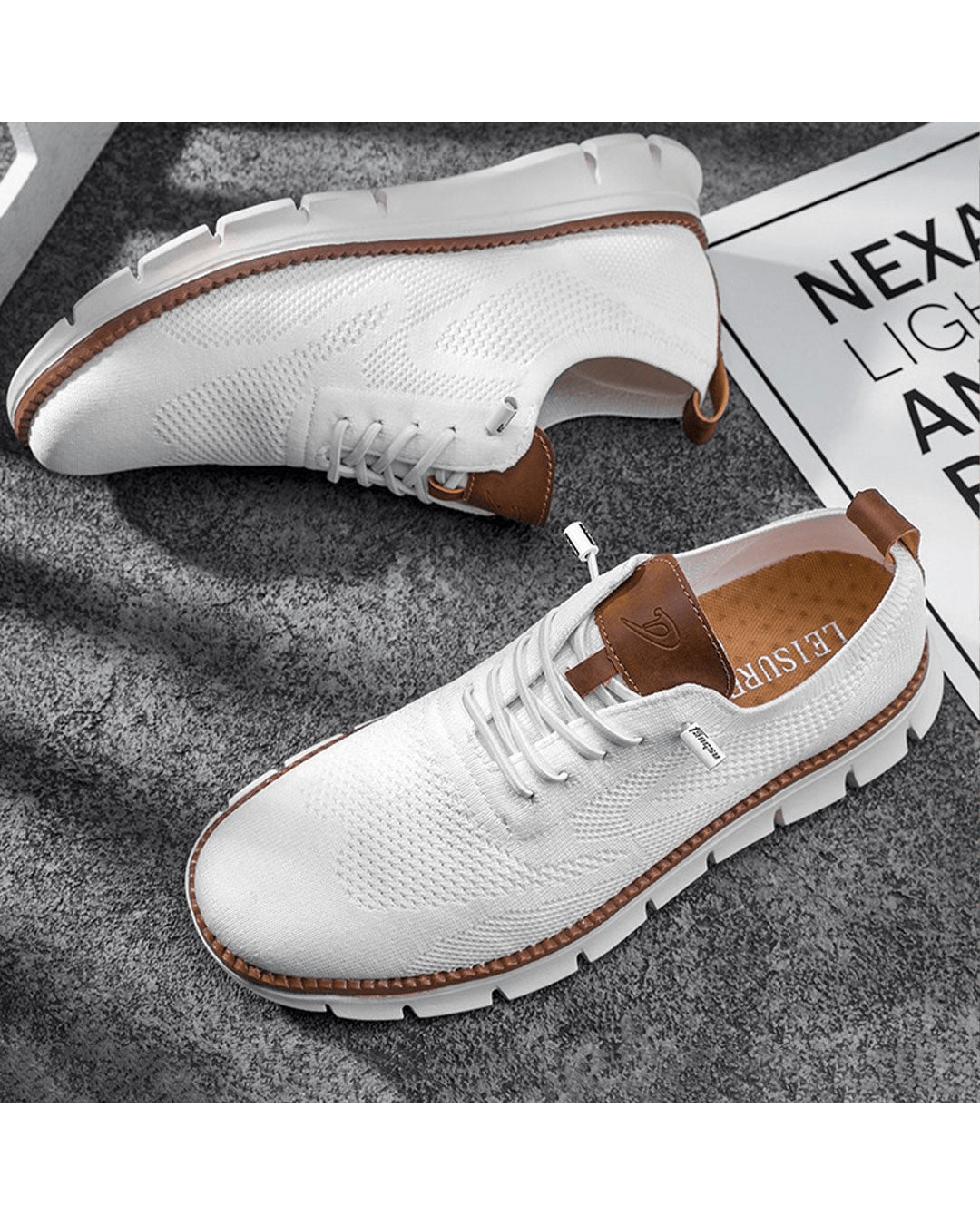 Tristan | Men's Lightweight Lace Up Casual Sneakers
