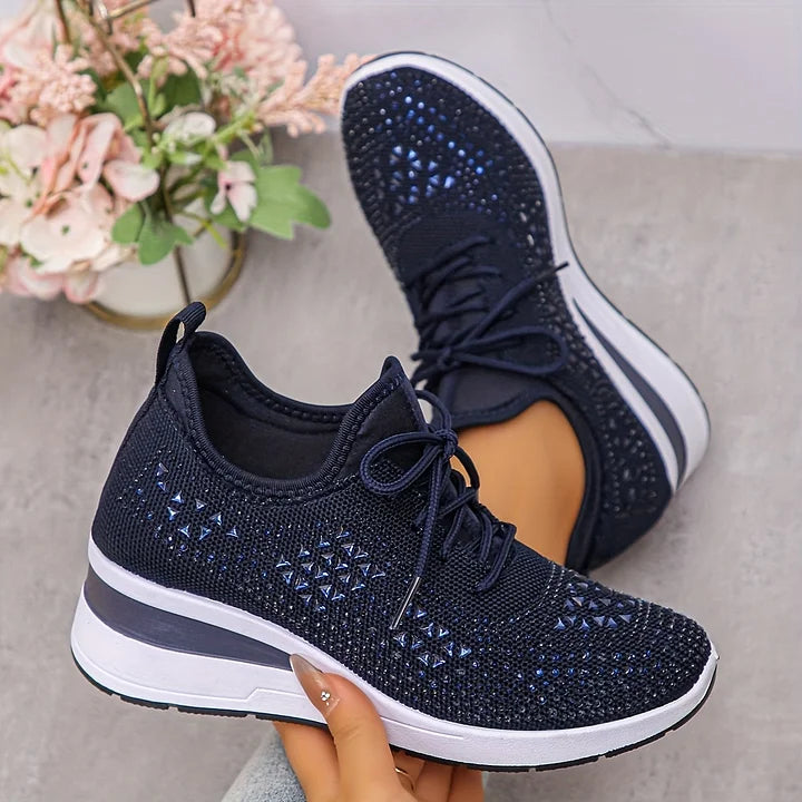 Supportive sneakers with sparkling detail for women | Bonnie