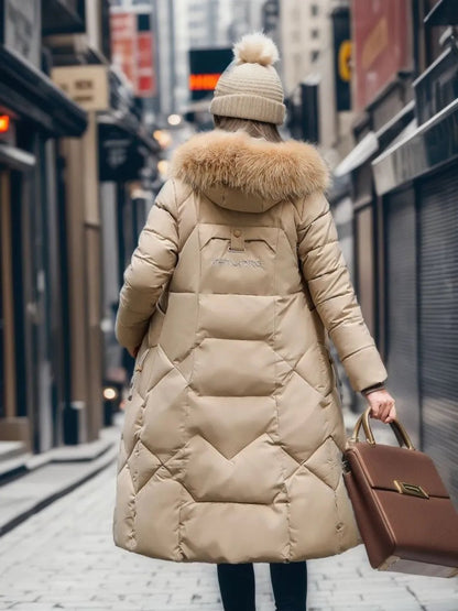 Isabelle | Women's Extended Length Hooded Winter Coat