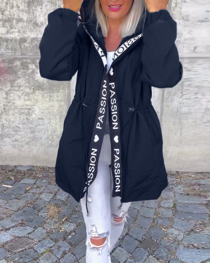 Casual zip-up everyday jacket for women | Vanessa