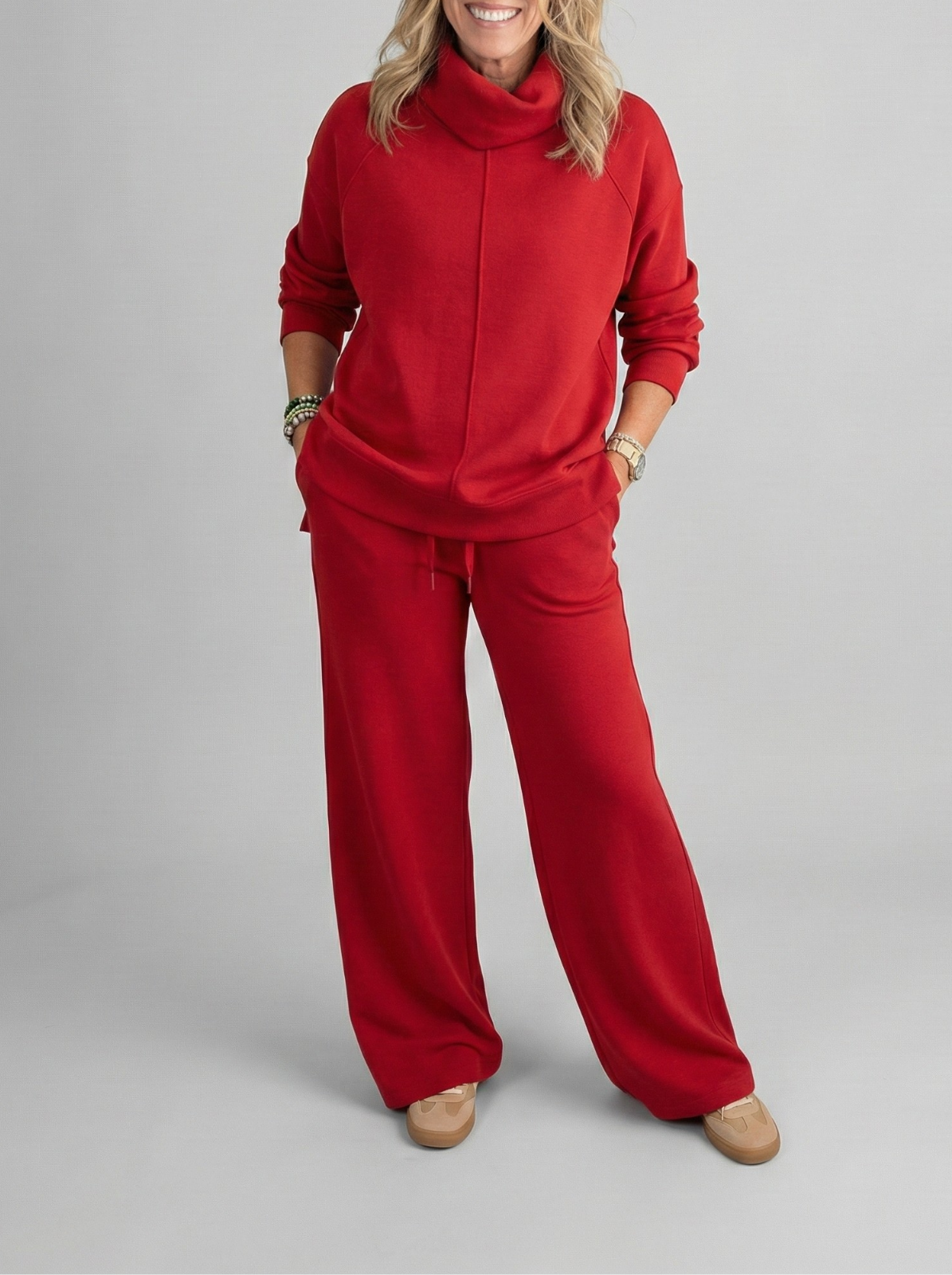 Soft elegant everyday co-ord set for women | Cecilia