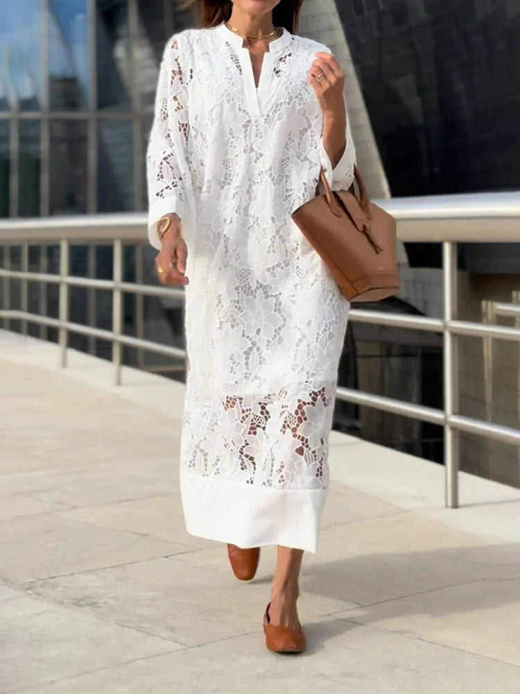 Elegant lace form-fitting dress for women | Bonnie