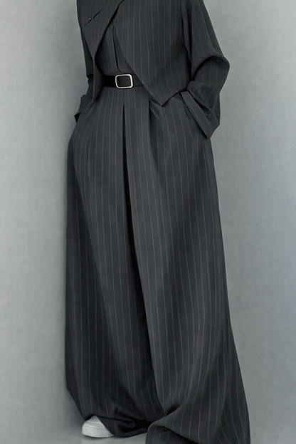 Chic Bustier Jumpsuit & Jacket Set for Women | Selene