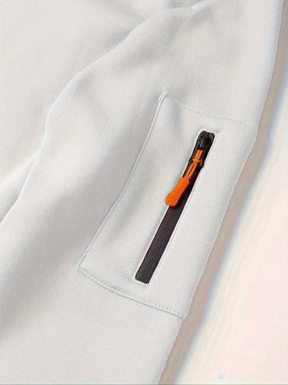 Gerald | Men's Full Zip Hooded Sweatshirt with Pockets