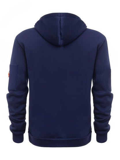 Gerald | Men's Full Zip Hooded Sweatshirt with Pockets