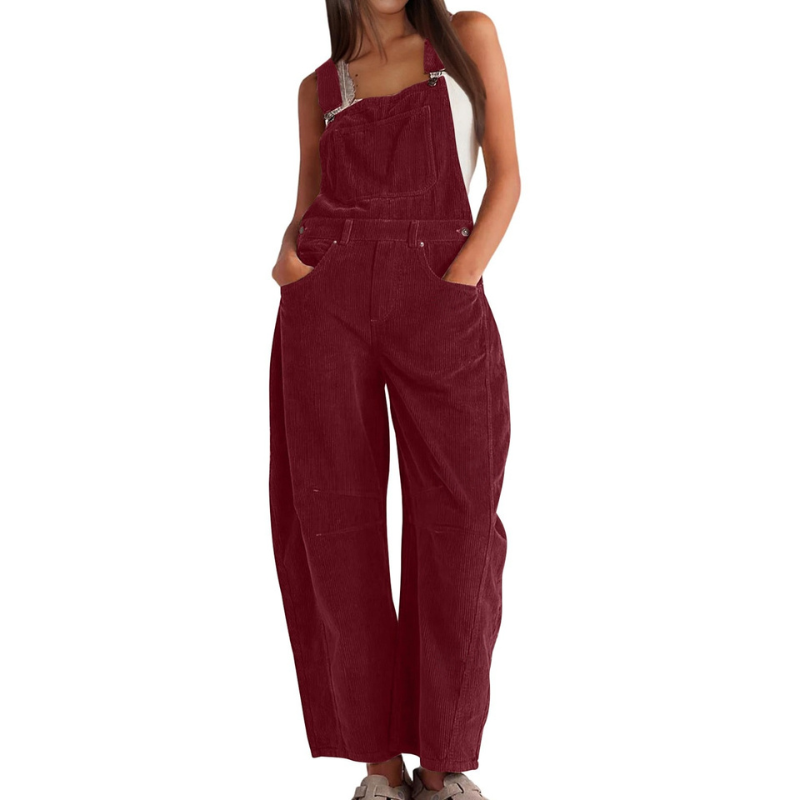 Stylish barrel wide-leg everyday jumpsuit for women | Ethel