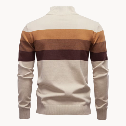 Classic quarter-zip everyday jumper for men | Burk