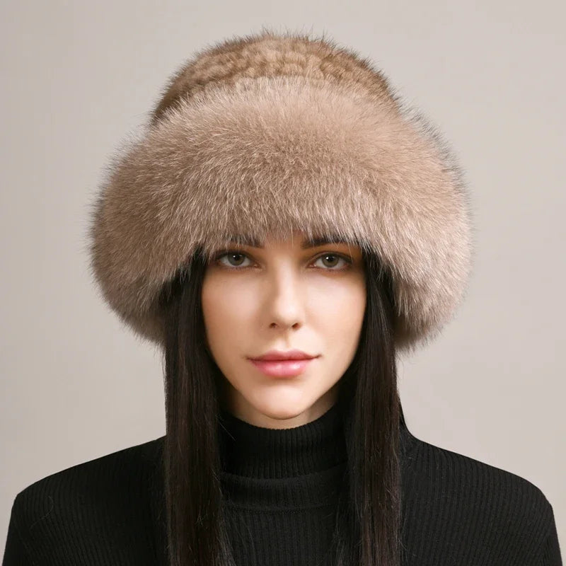 Valentina Mink Fur Hat | Aurora