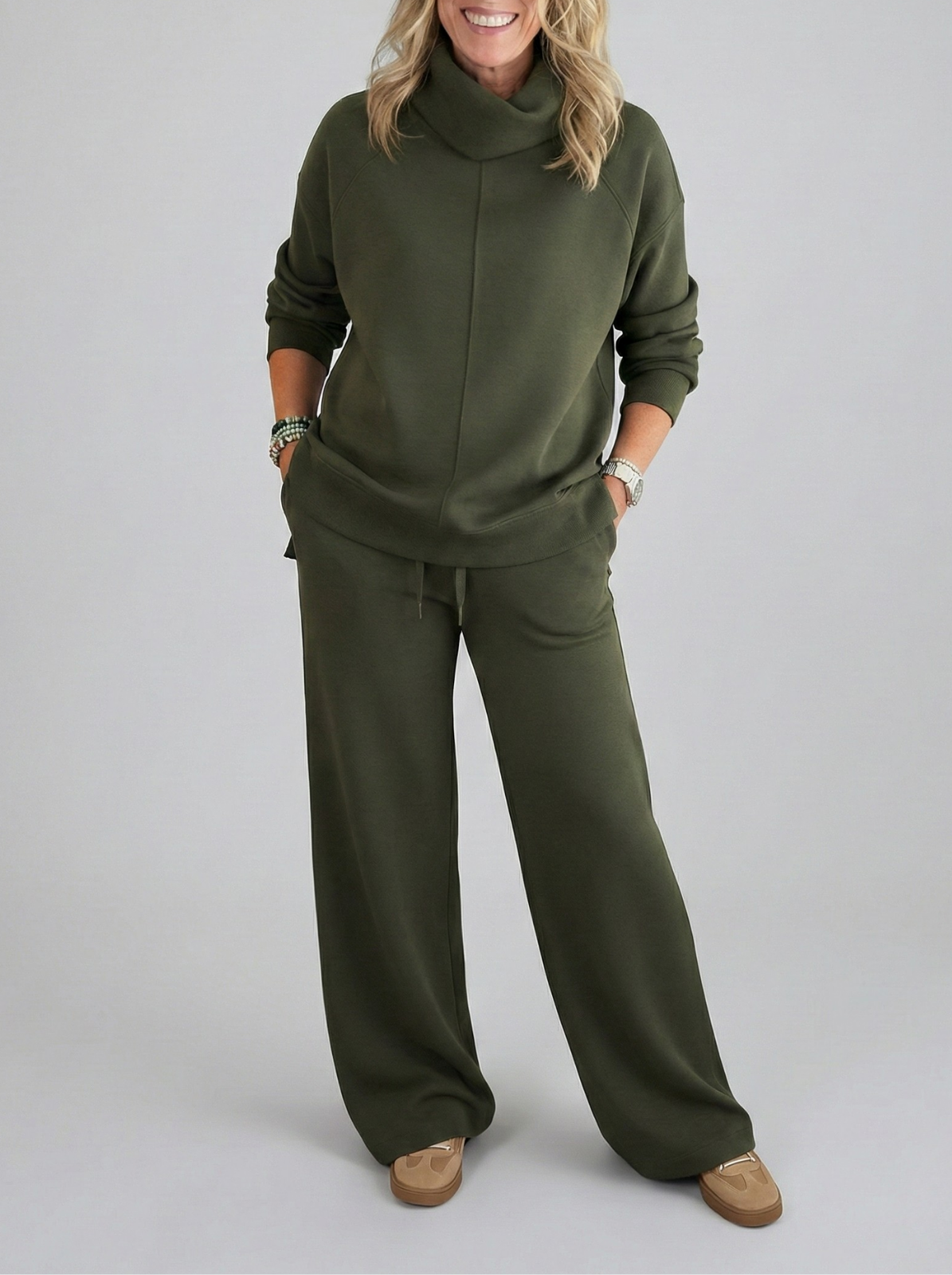 Soft elegant everyday co-ord set for women | Cecilia