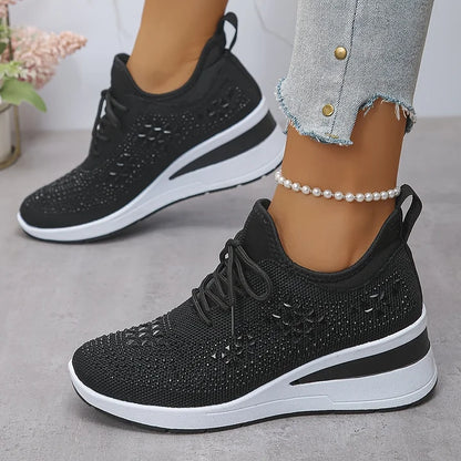 Supportive sneakers with sparkling detail for women | Bonnie