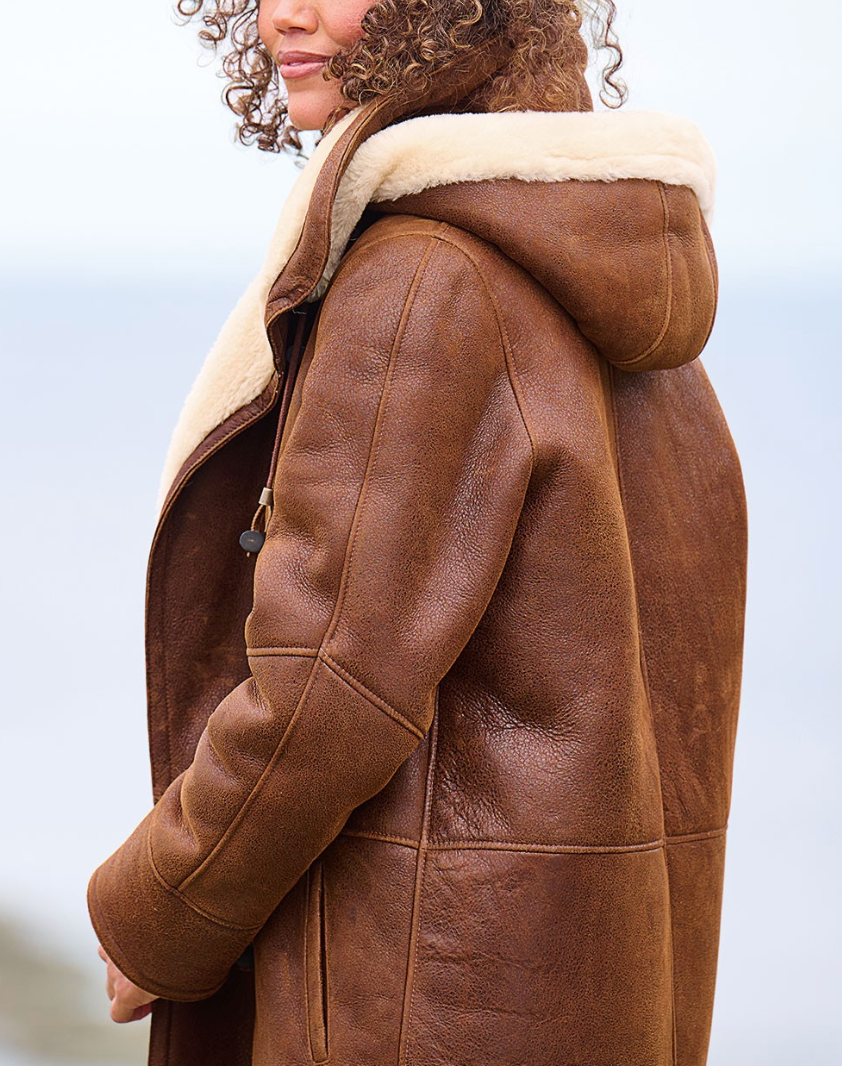 Women’s hooded winter coat | Leia