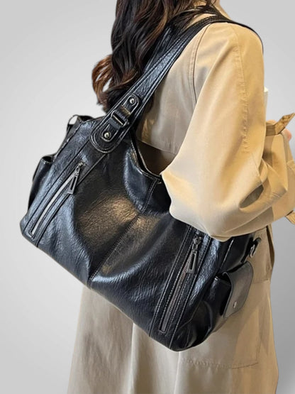 Vickie | Women's Spacious Shoulder Bag with Multiple Compartments