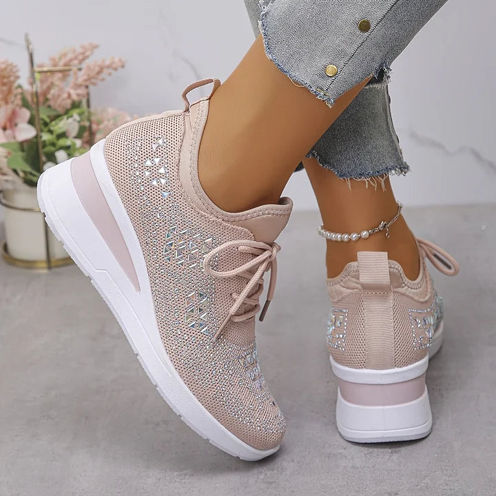 Supportive sneakers with sparkling detail for women | Bonnie