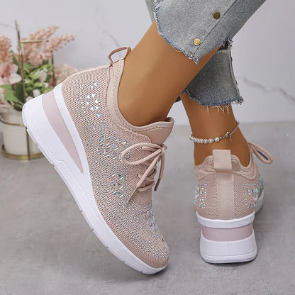 Supportive sneakers with sparkling detail for women | Bonnie