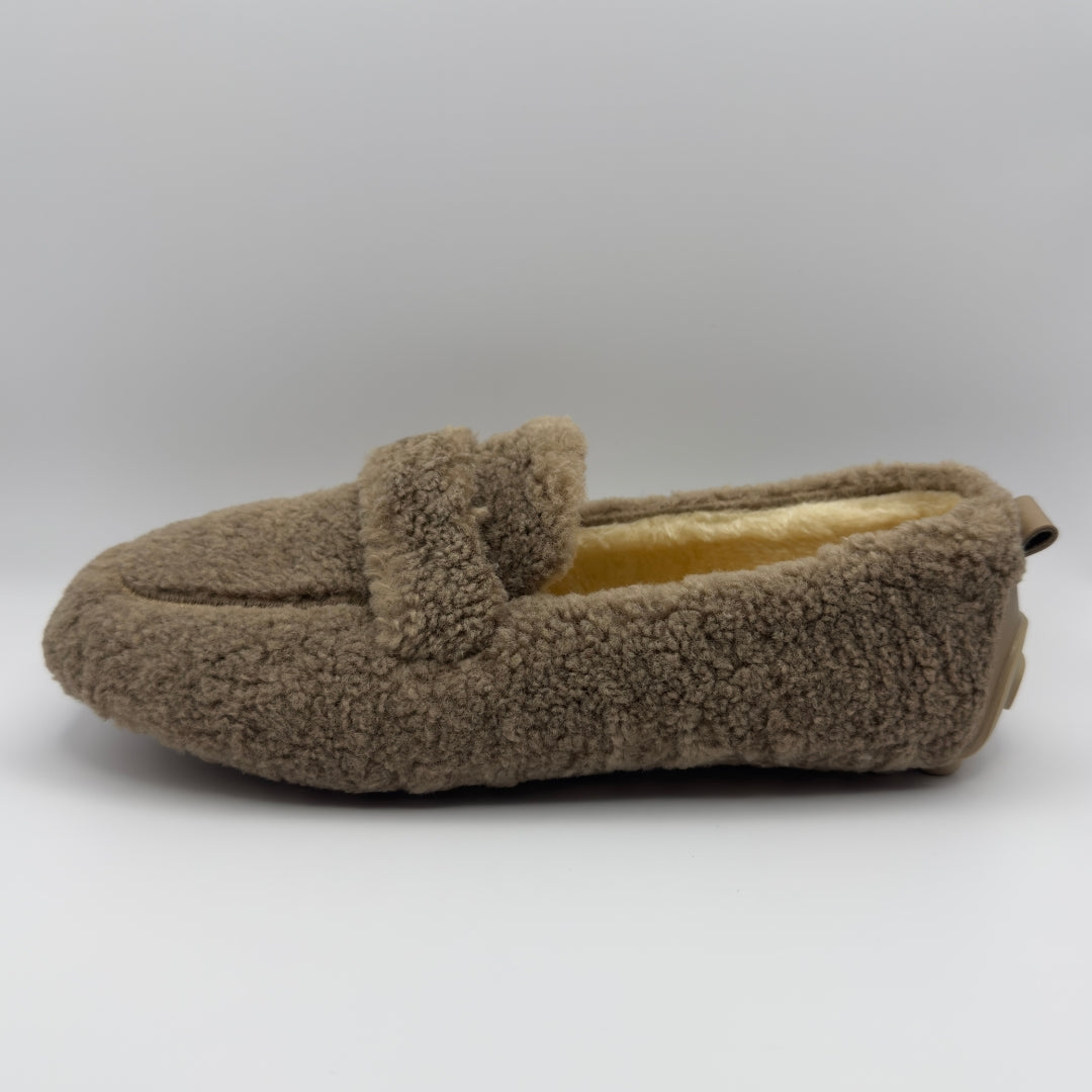 Cozy elegant winter loafers for women | Selene