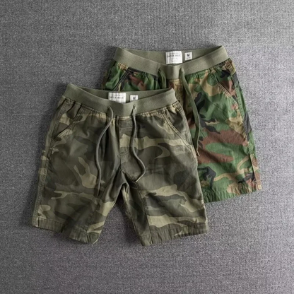Bold camouflage shorts with athletic fit | Orion