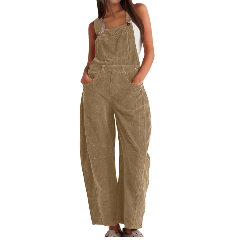 Stylish barrel wide-leg everyday jumpsuit for women | Ethel