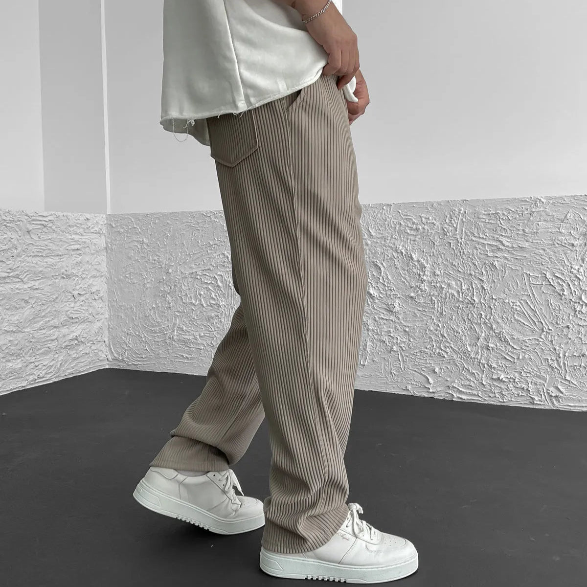 Relaxed knit pants for women | Monaco