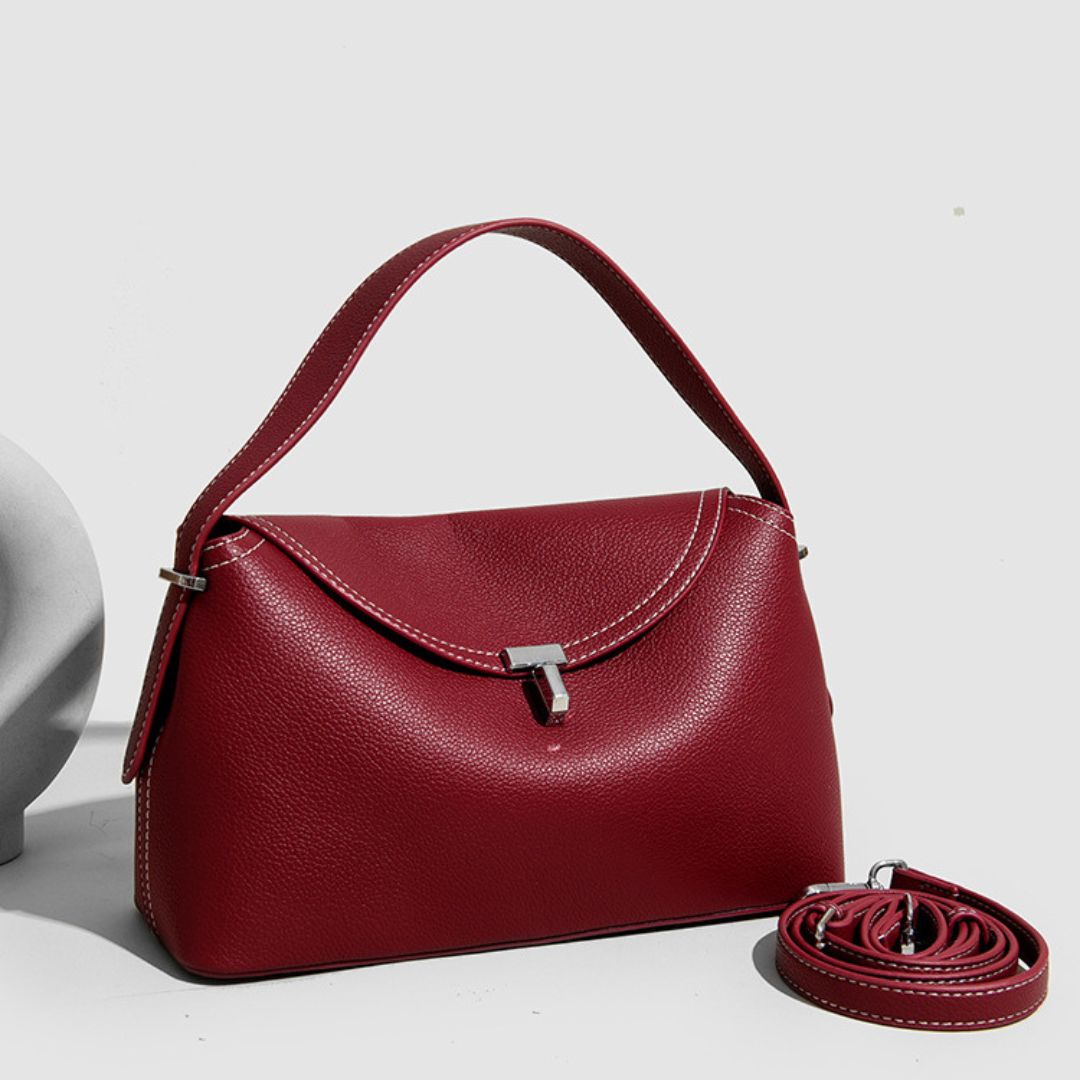 Elegant curved handbag for women | Eternal Muse