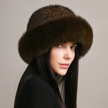 Valentina Mink Fur Hat | Aurora