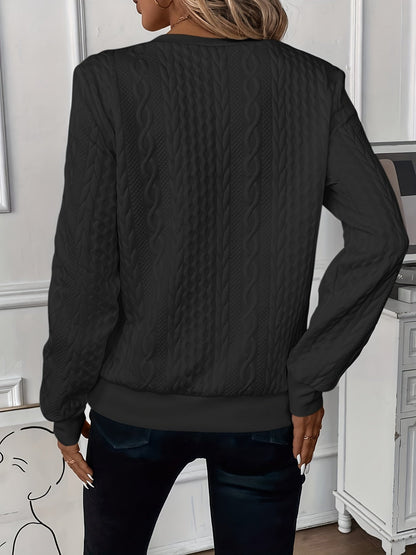 Stylish knitted everyday sweater for women | Lina