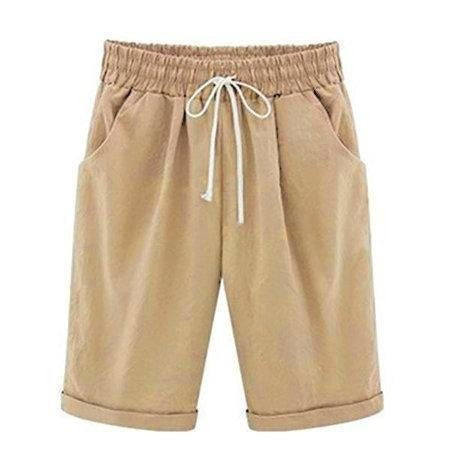 Casual loose fit cotton summer shorts for women | Marisela