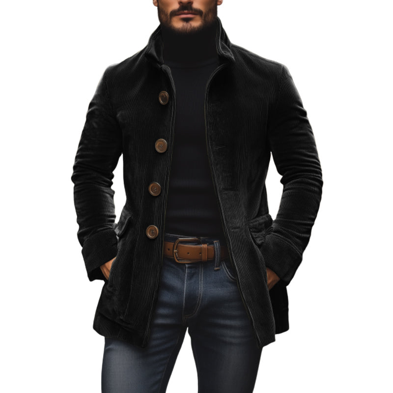 Men’s slim-fit corduroy coat | Emerson