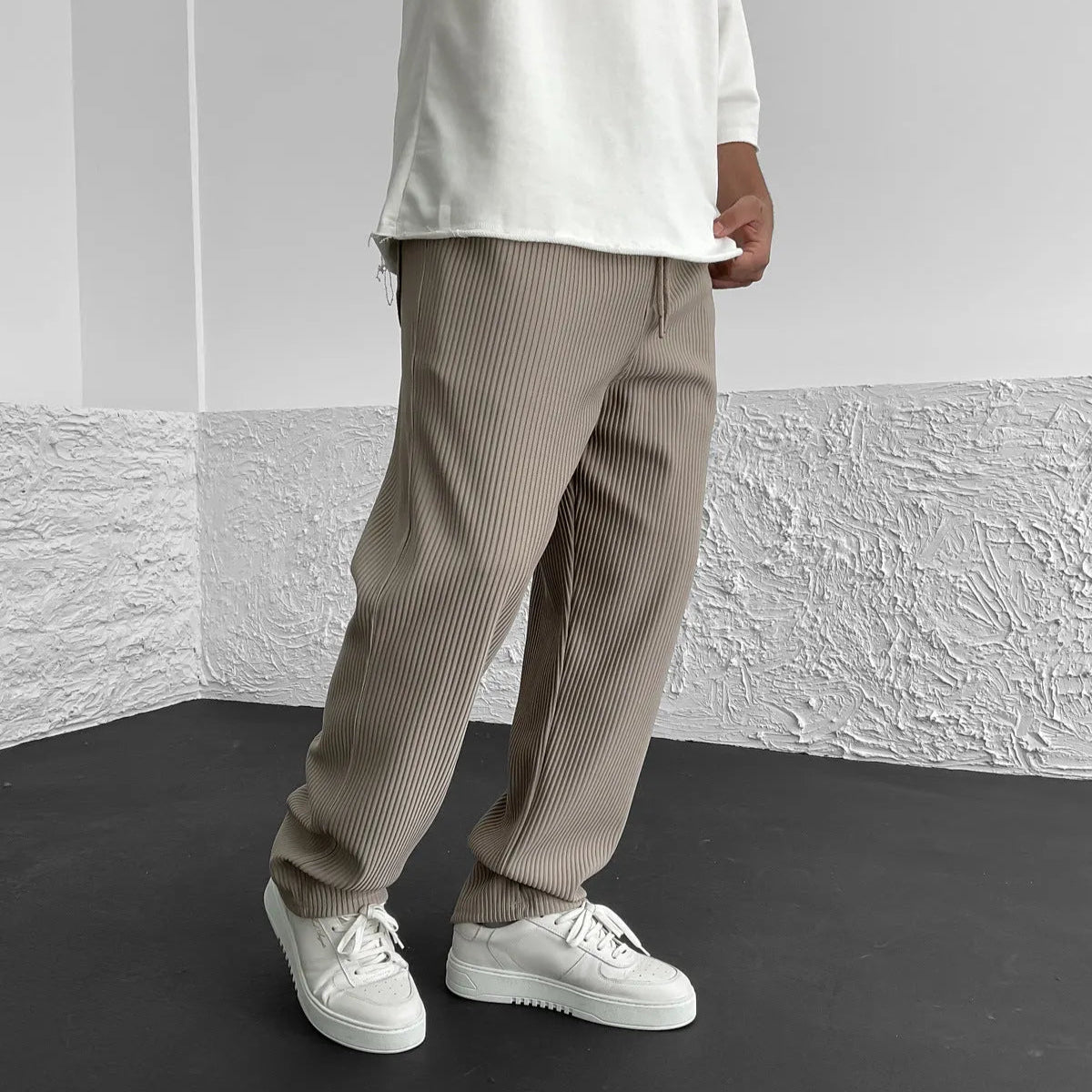 Relaxed knit pants for women | Monaco