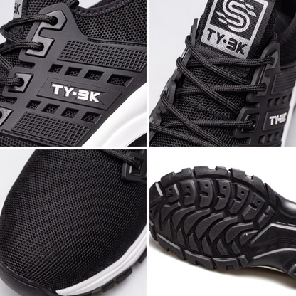 Classic orthopaedic work safety shoes for men