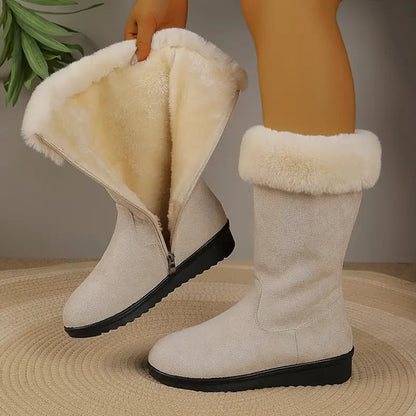 Cosy fur-lined warm winter boots for women | Hailey