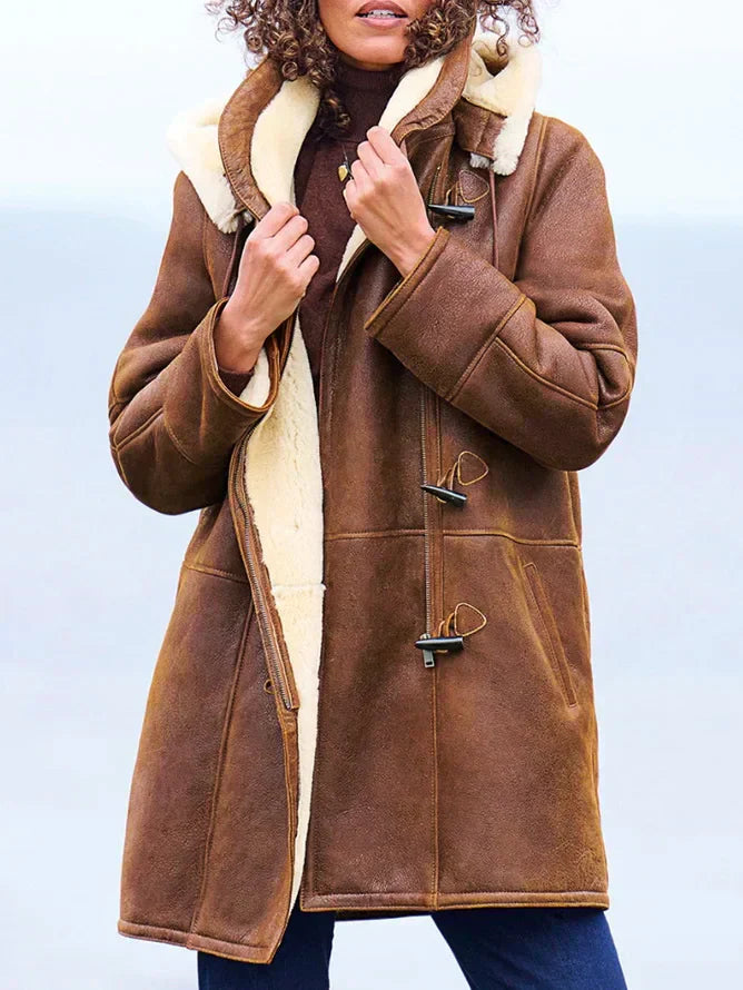 Women’s hooded winter coat | Leia