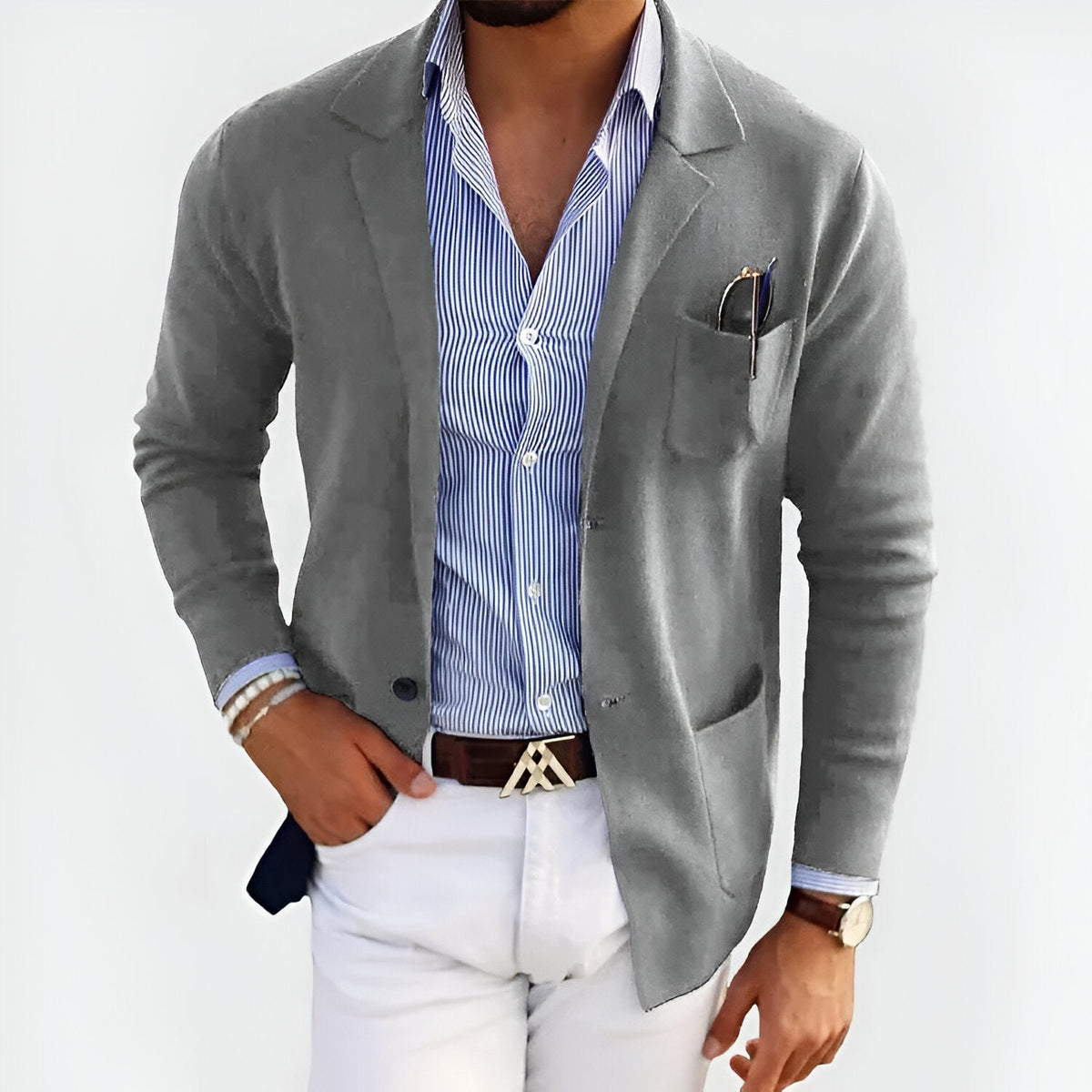 Modern fashion-forward casual jacket for men | Jericho