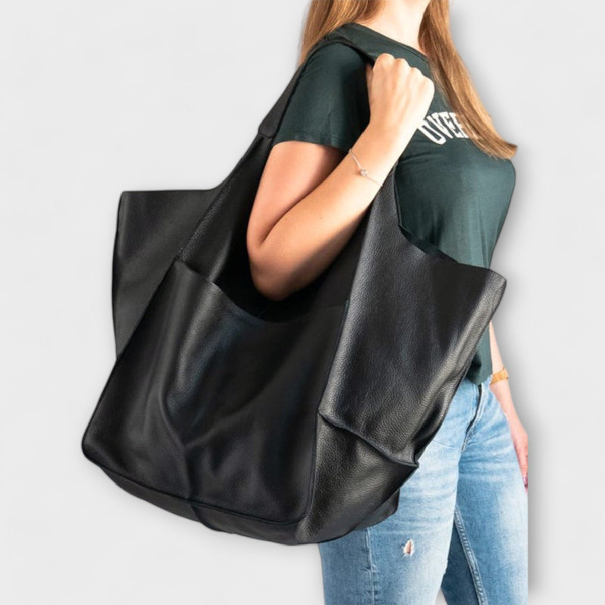 Coralie | Women's Oversized Shoulder Bag with Wide Strap