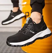 Classic orthopaedic work safety shoes for men