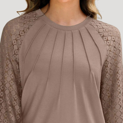 Long-sleeve smart-casual everyday blouse for women | Amelie