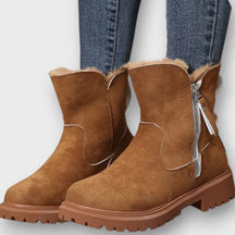 Cozy Winter Ankle Boots with Lug Sole | Arden