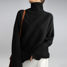 Women’s cashmere turtleneck sweater | Myla