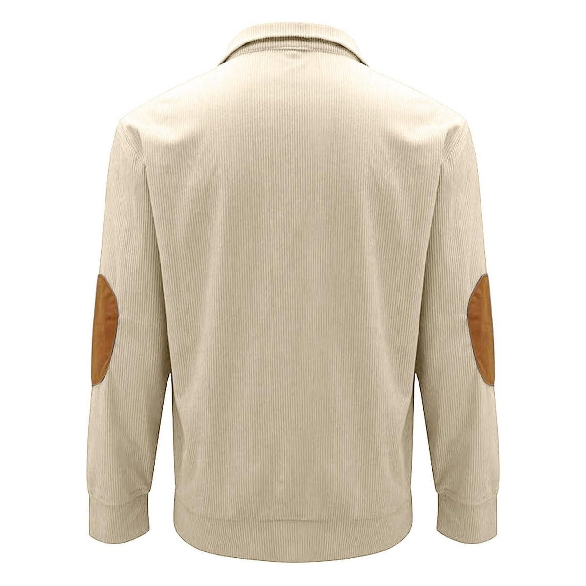 Orvyn | Men's Ribbed Knit Quarter Button Sweater