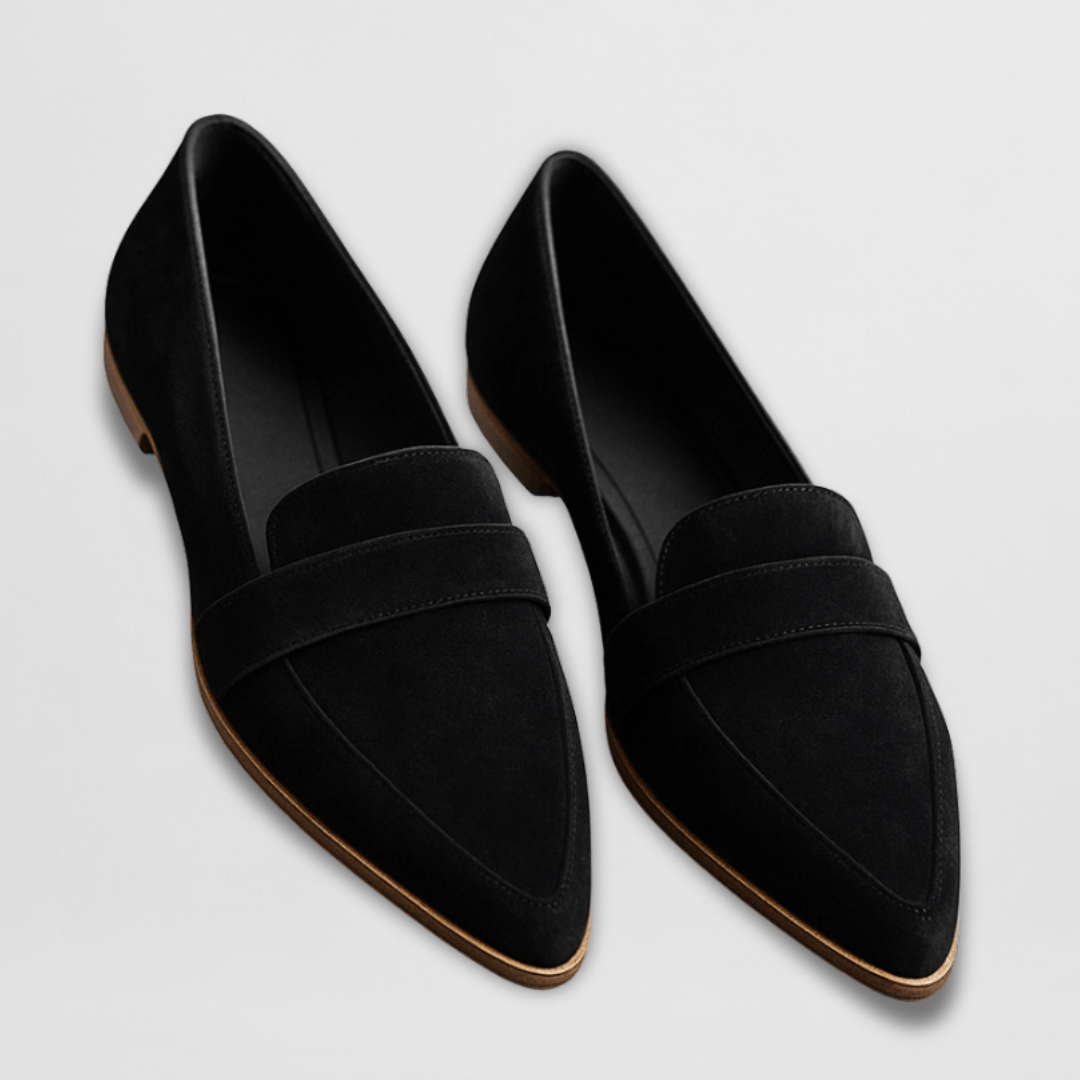 Orthopedic soft suede loafers for women | Helena