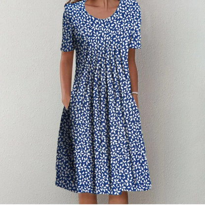 Soft everyday tummy-coverage comfort dress for women | Gigi