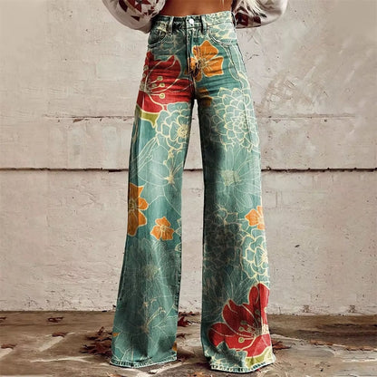 Celeste Flared Denim Jeans | Aurora