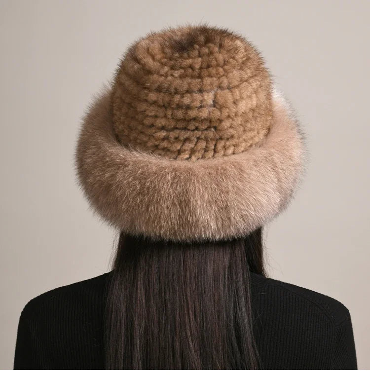 Valentina Mink Fur Hat | Aurora