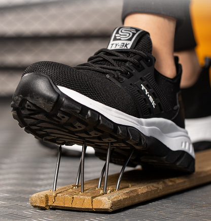 Classic orthopaedic work safety shoes for men