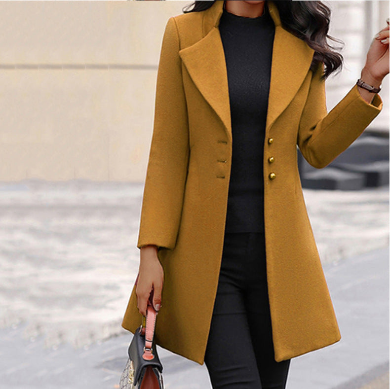 Vivienne | Women's Tailored Wool Coat