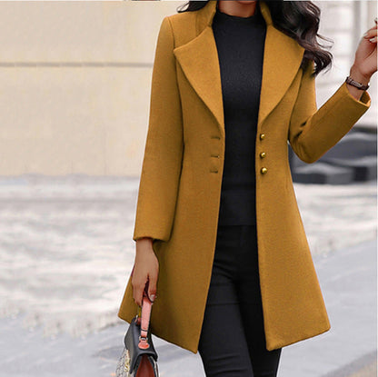 Vivienne | Women's Tailored Wool Coat