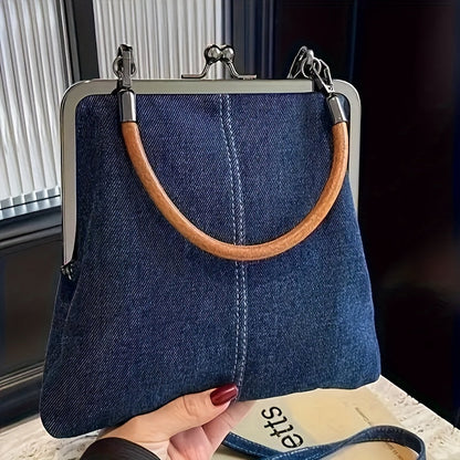 Structured shoulder bag with modern frame silhouette | Maren